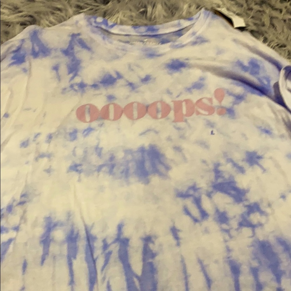 An american eagle long sleeve tie dye!!